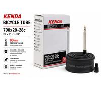 Kenda Chambre à Air Vélo 700 x 20-28C Valve Presta 80 mm Pour Vélo De Route