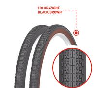 KENDA FLINTRIDGE 700X40 40-622 COUVERTURE GRAVEL GCT NOIR MARRON PLIABLE VTT