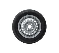 KENDA Roue Complète de Remorque 155/70 R13 74N avec Jante Acier 4x98 ET30 pour une conduite stable et sécurisée. Capacité de charge maximale de 375 kg, idéale pour remorques légères.