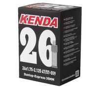 Kenda Tube 26x3.0, 68-559, A/V, Molded, Box Camera d'Aria, Unisex Adulto, Nero-Nero