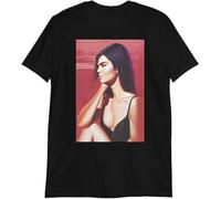 Kendall Jenner Fan Art Short-Sleeve Unisex T-Shirt Model Kim Kardashian Sexy Tee Black