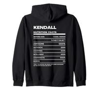 Kendall Valeur Nutritive Nom Drôle Sweat à Capuche