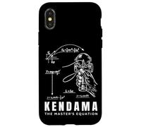 Kendama Physics Equation Skill Toy Motion Diagramme Japonais Coque pour iPhone X/XS