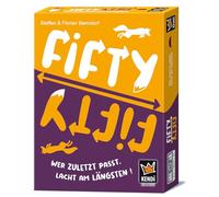 KENDi GAMES Fifty Fifty - Le jeu de cartes intelligent : trouvez la faille, partez sur le renard !