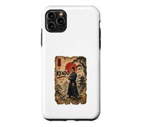 Kendo Débutant/Encre Japonaise/Calligraphie Art Design Coque pour iPhone 11 Pro Max