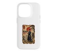 Kendo Débutant/Encre Japonaise/Calligraphie Art Design Coque pour iPhone 14 Pro