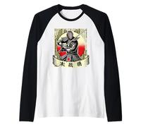 Kendo Guerrier avec Épée Japon Manche Raglan