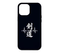 Kendo Heartbeat Arts Martiaux Japonais Combat d'épée Coque pour iPhone 12 Pro Max