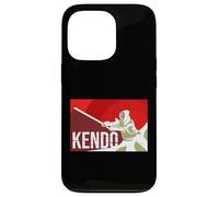 Kendo Kendoka Art martial japonais Coque pour iPhone 13 Pro