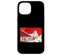 Kendo Kendoka Art martial japonais Coque pour iPhone 15