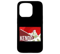 Kendo Kendoka Art martial japonais Coque pour iPhone 15 Pro