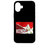 Kendo Kendoka Art martial japonais Coque pour iPhone 16 Plus