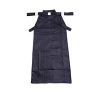 Kendo Tops Aikido Samourai Hakama Arts Martiaux Vêtements Kimono Chemises Costumes, Jupe bleue, 175 cm