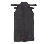 Kendo Tops Aikido Samourai Hakama Arts Martiaux Vêtements Kimono Chemises Costumes, Jupe noire, 190 cm
