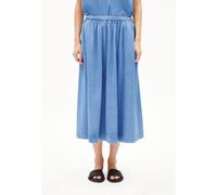 KENDRAA | Jupe en jean en mélange de coton bio - bleu (S)