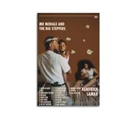 Kendrick Lamar Mr Morale Album Art Poster sans cadre Décoration murale pour bar, restaurant, salon 40 x 60 cm