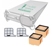 Kenekos - Lot de 16 filtres pour Vorwerk Kobold VK 135 VK 136 VK 135 SC / VK135 VK 136 VK135SC, 12 sacs d'aspirateur, 2 filtres HEPA, 2 filtres moteur