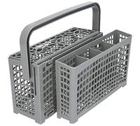 Kenekos - Panier à couverts 2 en 1 universel, divisible, adapté à de nombreux lave-vaisselle et lave-ustensiles de Bosch Siemens Miele AEG Neff | 23 cm x (8,5 cm + 4,5 cm) x 13,5 cm