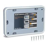 Kenekos - Trappe de Maintenance Trappe de Service adaptée pour Bosch Siemens IQ300 / IQ500 / IQ700 / IQ800 série 6, série 8 MAXX7 Sèche-Linge, kit de réparation comme 646776 00646776