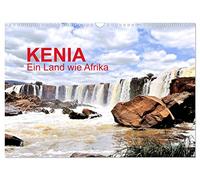 Kenia - Ein Land wie Afrika (Wandkalender 2026 DIN A3 quer), CALVENDO Monatskalender: Kenia, das Land in seinen Facetten