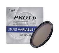 Kenko Filtre ND PRO1D Smart Variable NDX ND3-ND450 55mm, Densité Variable, pour l'enregistrement vidéo, réglage de l'intensité Lumineuse, ND3~450, KE02-PSM1N55