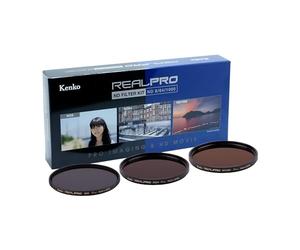 Kenko Kit de filtres Realpro ND Ø 52 mm, ND8/64/1000, avec Mallette de Rangement