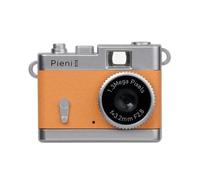 Kenko Mini Appareil Photo numérique DSC-PIENI II Orange, Prise de Vue vidéo et Fixe, Compatible avec Carte microSD, Sangle de Cou Incluse, 440803
