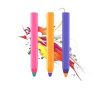 Kenkor Lot de 3 stylets à crayons pour écrans tactiles compatibles avec Apple iPad Pro/Mini/Air/iPhone/Android et autres tablettes/smartphones, stylet pour enfants pour écrire, dessiner et jouer