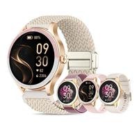 KENLUMO Montre Connectée Femme pour Samsung,iPhone,Android,1.27""Alexa intégrée avec Appel Bluetooth,Ip68,100+ Modes Sportifs -Rose