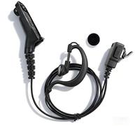 Kenmax G Forme Oreillette Clip Oreille Crochet auricullaire casque avec micro PTT pour Motorola Apx-1000 Dp4800 Dgp-5550 Xir P8200 Xpr-7350