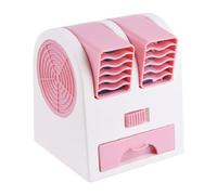 Kennel Fan, Battery-Operated Dog Crate Cooler, Low-Noise Compact Appliance, Safe Pet Airflow System, Lightweight Portable Design, for Travel Bedroom Balcony Camping Use,5.35x4.65x4.33 Inches