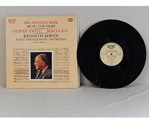 Kenneth Alwyn - sir arnold bax music for films: oliver twist / malta g.c. LP