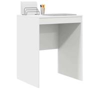 Kenneth@ Bureau - 1 PERSONNE - Table d'ordinateur - Blanc 60x50x76 cm - Bois d'ingénierie LL980