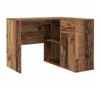 KENNETH@ Bureau d'angle,Pour adulte/étudiant,contemporain, Bois ancien 102x50x75 cm Bois d'ingénierie CL7625874