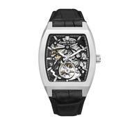 Kenneth Cole Automatic watch Automatic Leather Curve Black - Silver