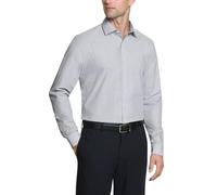 Kenneth Cole Dress Shirt Slim Fit Checks and Stripes (Patterned) Chemise, pétrole, 46 cm-47 cm Cou 91 cm-94 cm Manche Homme