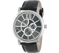 Kenneth cole grant mens montre analogique mouvement à quartz avec bracelet en cuir IKC1980