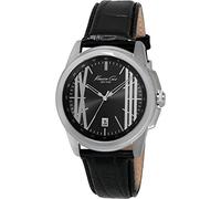 Kenneth Cole Hommes Analogique Quartz Montre avec Bracelet en Cuir IKC8095