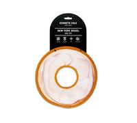Kenneth Cole Jouet pour Chien Bagel New York sans Rembourrage Durable - Nylon résistant à la Mastication, couineur, froissement et Jeu Toute la journée