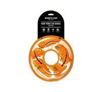 Kenneth Cole Jouet pour Chien Bagel New York sans Rembourrage Durable - Nylon résistant à la Mastication, couineur, froissement et Jeu Toute la journée
