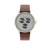 Kenneth Cole New York Montre pour homme en cuir 10031467, lanière