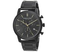 KENNETH COLE NEW YORK Quartz Montre en acier inoxydable Casual, Couleur: noir (modèle: Kc50053006) GLO0C