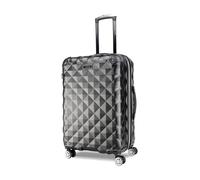 Kenneth Cole Reaction Diamond Tower Collection de Bagages légers et rigides Extensibles 8 Roues, Noir, 24-inch Checked, Diamond Tower Valise à Bagages légère et Extensible à 8