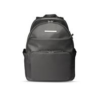 Kenneth Cole REACTION Double Compartment Vegan Leather Womens Laptop Marley Sac à Dos, Noir, 15" Mixte Adulte