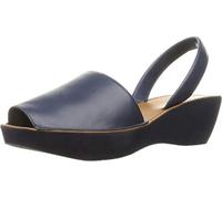Kenneth Cole REACTION Femme Fine Glass Sandale cale, Bleu Marine, 36 EU