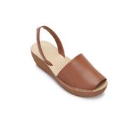Kenneth Cole REACTION Femme Verre Fin Sandales à Plateforme à Bride arrière, Bagages, 38.5 EU