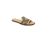 Kenneth Cole REACTION Femme Warmth Sandale Plate, Maille léopard, 37 EU