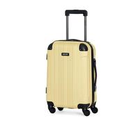 Kenneth Cole REACTION Out of Bounds Valise Rigide légère à 4 Roues pivotantes, Banane pâle, 20-inch Carry on, Bagage à Main Rigide de 50,8 cm avec Roues pivotantes