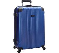 Kenneth Cole REACTION Out of Bounds Valise Rigide légère à 4 Roues pivotantes, Bleu Cobalt, 28-inch Checked, Hors limites