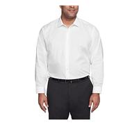 Kenneth Cole Unlisted by Solid Dress Shirts Chemise, Blanc, XXL (46 cm Hals Ärmel 94/97 cm) Homme